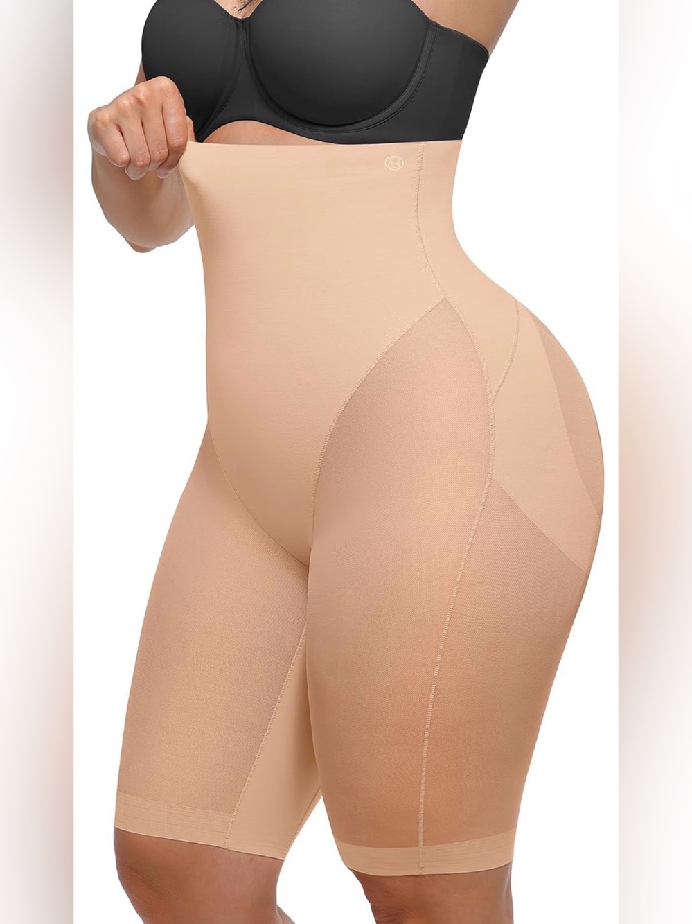 SHAPELLX Body Shaper Tummy Control Shapewear Shorts Butt Lifting S NWT